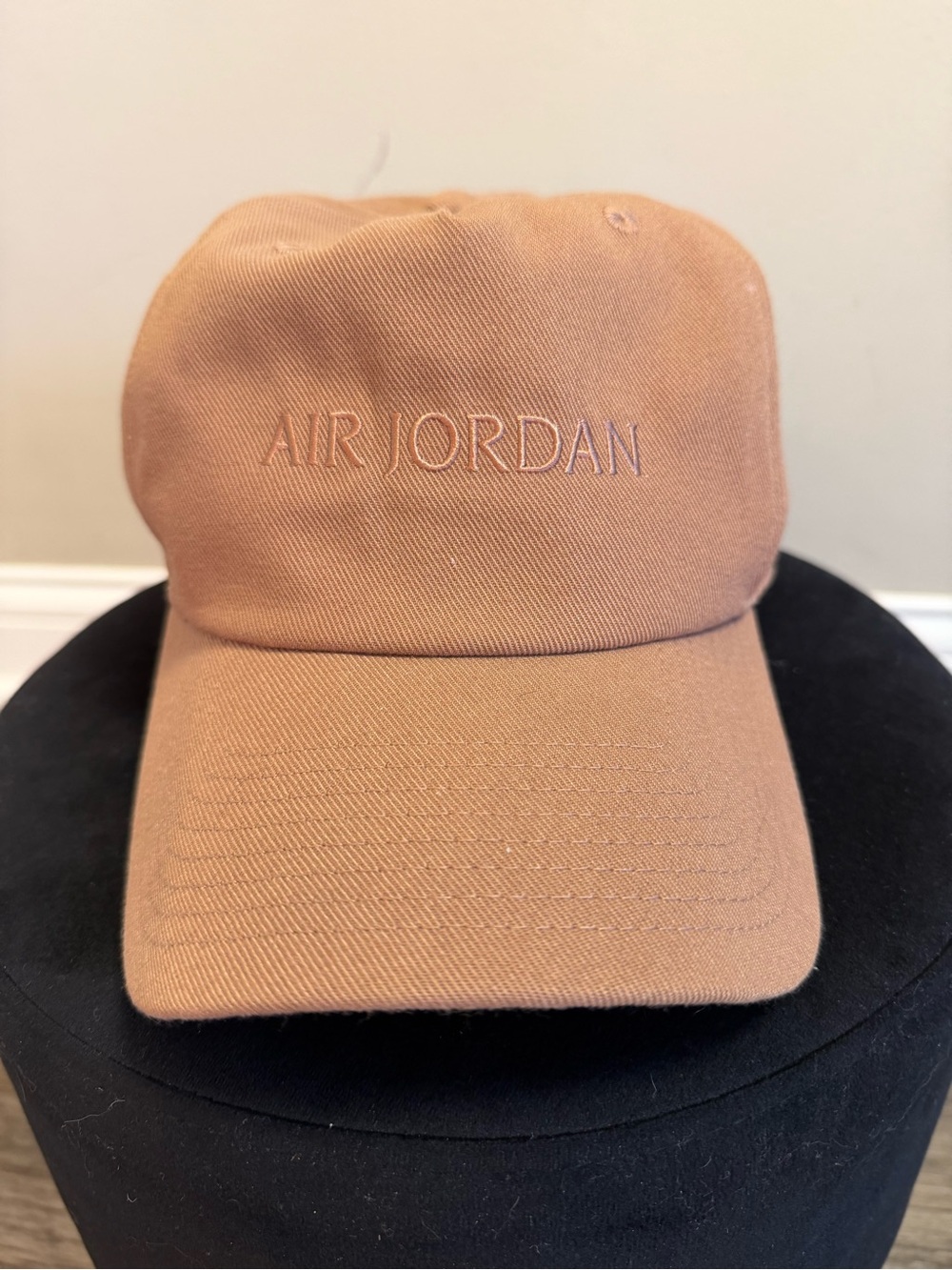 Jordan Air Jordan Embroidered Dad Cap in Brown-Tan